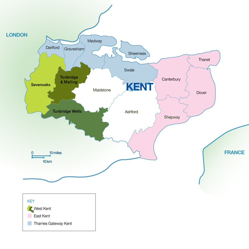 Jewellers Kent MAP